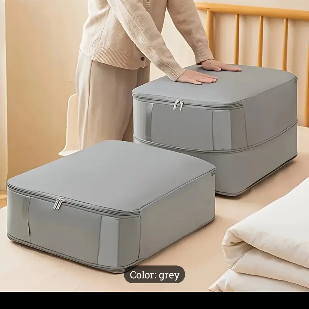 Stylish Gray Storage Boxes